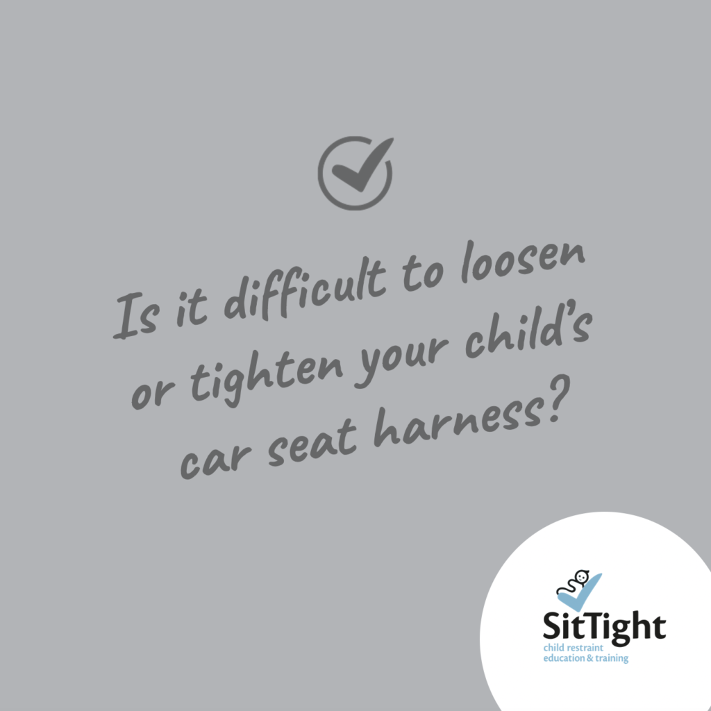 Simplify the use of your child's car seat harness.  